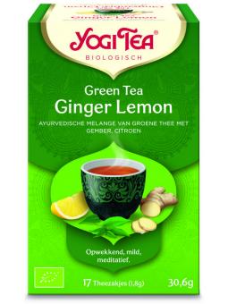 Green tea ginger lemon