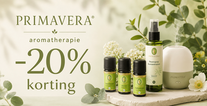 Pirmavera met 20% korting