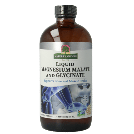 Natures Answer Vloeibaar magnesium malaat & bisglycinaat