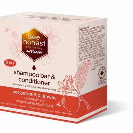 Traay Bee Honest Shampoobar bergamot & bijenwas