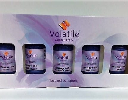 Volatile Cadeauverpakking massage sport 5 x 30ml