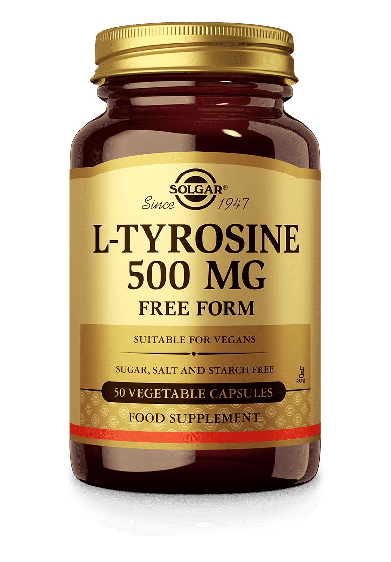 2760.png L-Tyrosine 500 mg - Afbeelding 1