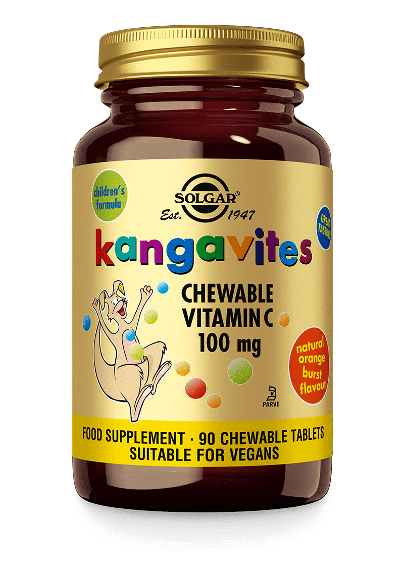 2804.png Kangavites Vitamine C 100 mg kauwtabletten voor Kinderen - Afbeelding 1