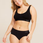 Boody  Padded shaper crop bh zwart XL