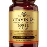 Vitamine D-3 600 IU capsules