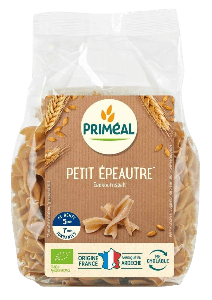3380380023828_A1N1.png Primeal Fusilli tortils eenkoornspelt bio - Afbeelding 1