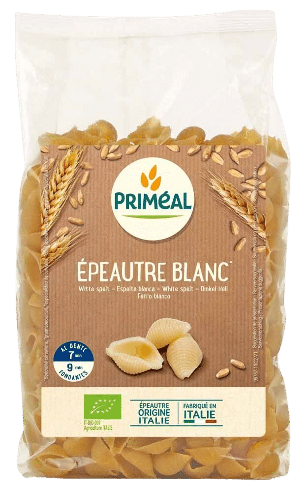 3380380024061_A1N1.png Primeal Spelt schelpen wit bio - Afbeelding 1