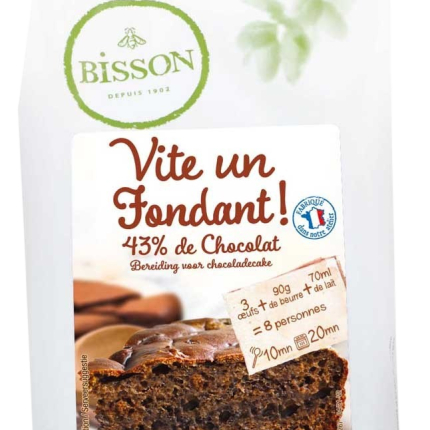Bisson Bakmix voor chocoladecake bio