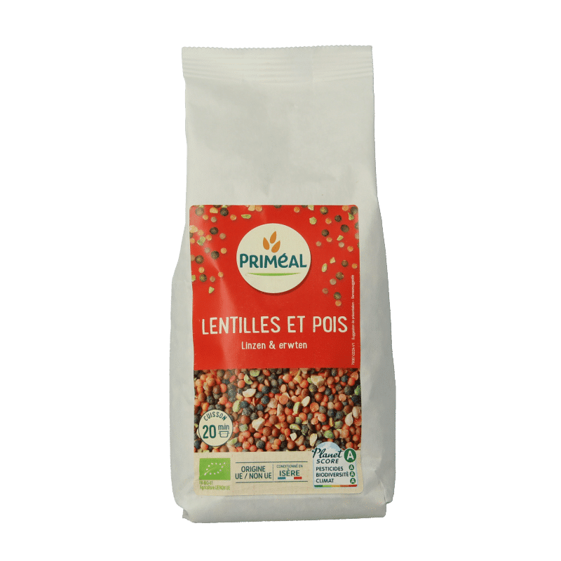 3380380070877_A1N1.png Primeal Linzen- en kikkererwtenmix bio - Afbeelding 1