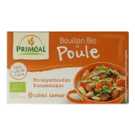 Primeal Kippenbouillon blokjes 10 gram bio