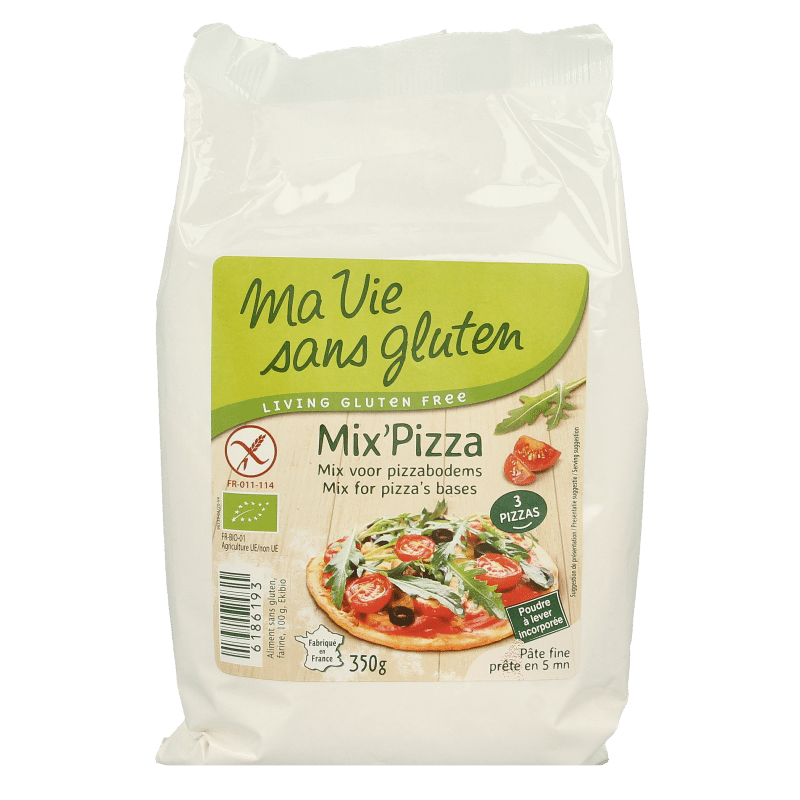 3380380076060_A1N1.png Ma Vie Sans Mix voor pizzabodems glutenvrij bio - Afbeelding 1