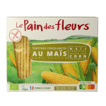 Pain Des Fleurs Krokante crackers mais glutenvrij bio