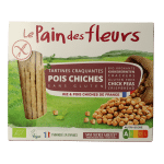 Pain Des Fleurs Krokante crackers kikkererwten glutenvrij bio