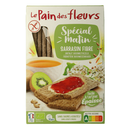 Pain Des Fleurs Special matin boekweit ontbijtcrackers bio