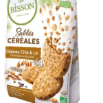 Bisson Zandkoekjes chia & lijnzaad bio