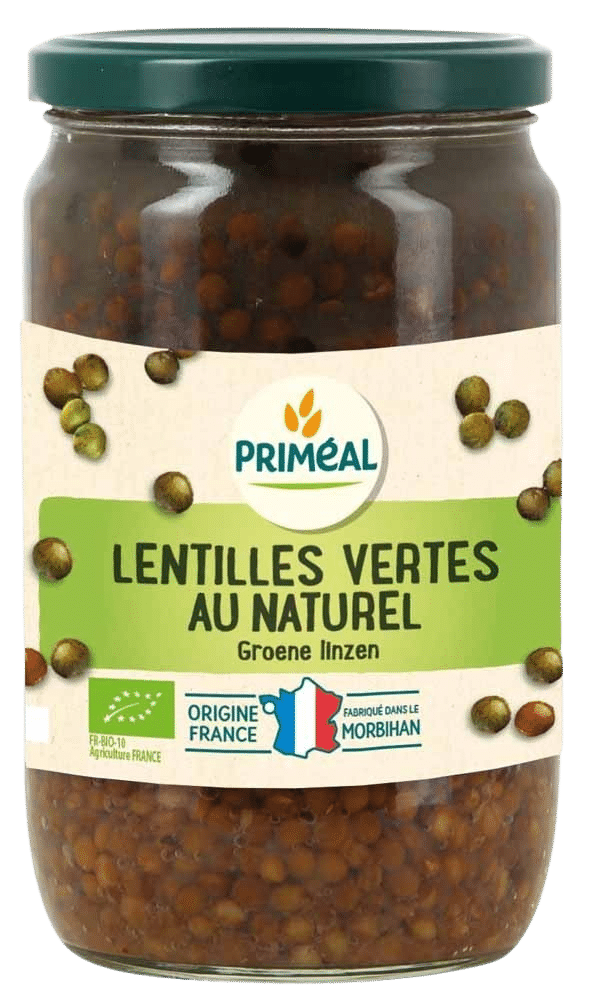 3380380095023_A1N1.png Primeal Groene linzen uit Frankrijk bio - Afbeelding 1