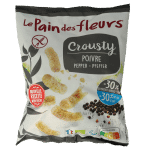 Pain Des Fleurs Crousty chips peper glutenvrij bio