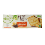 Bisson Petit beurre biscuit met chocolade bio