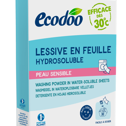 Ecodoo Wasstrips laundry sheets gevoelige huid eco