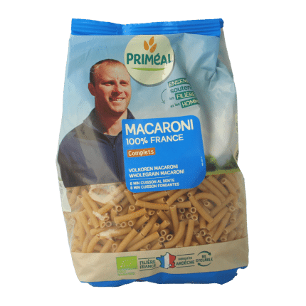 Primeal Volkoren macaroni bio