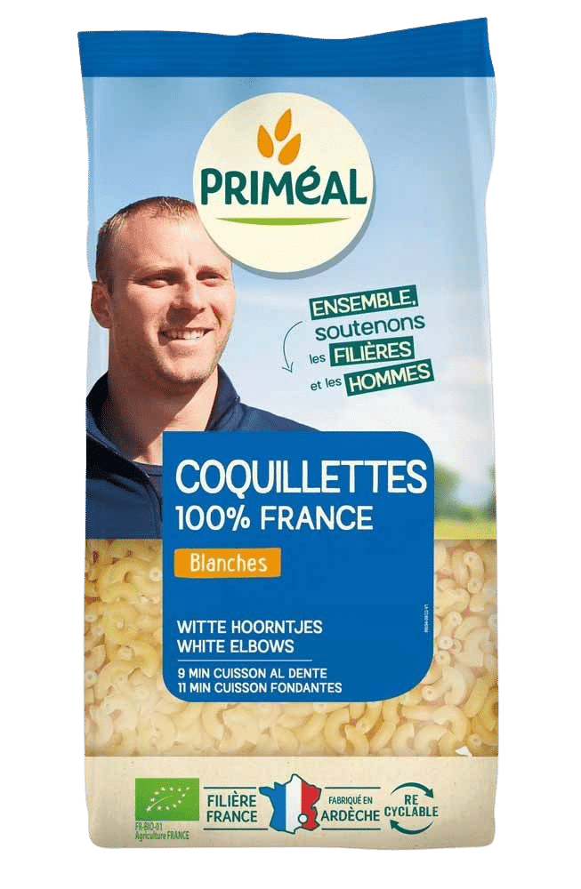 3380390191401_A1N1.png Primeal Witte hoorntjes bio - Afbeelding 1