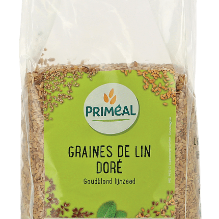 Primeal Lijnzaad goudblond bio