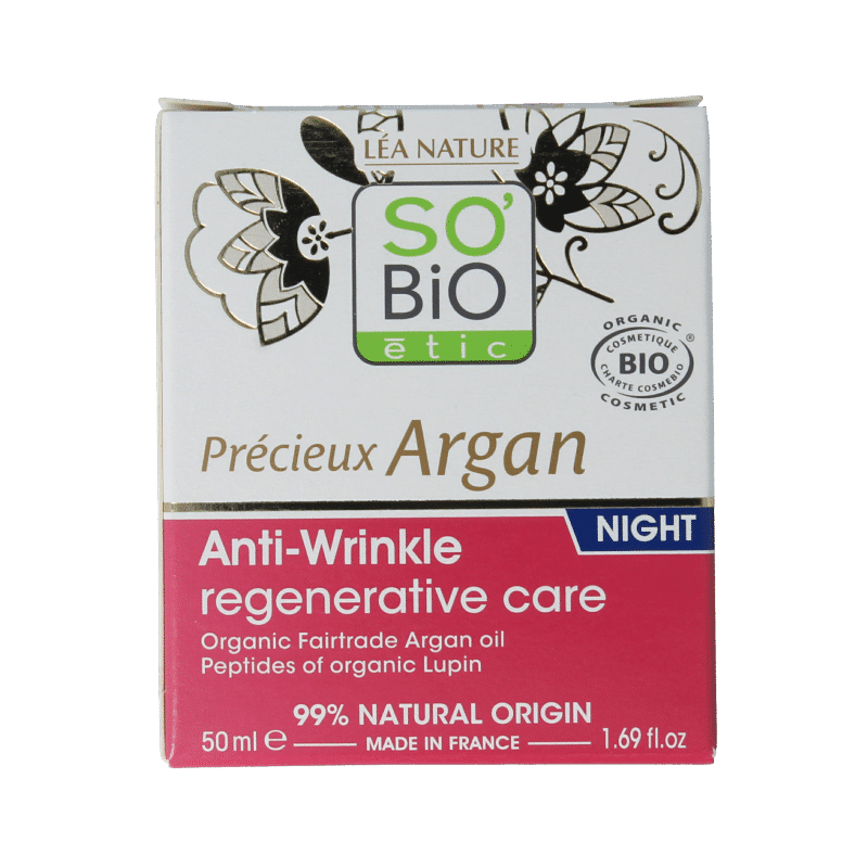 3517360016918_A1N1.png So Bio Etic Nachtcreme moisturizing anti rimpel - Afbeelding 1