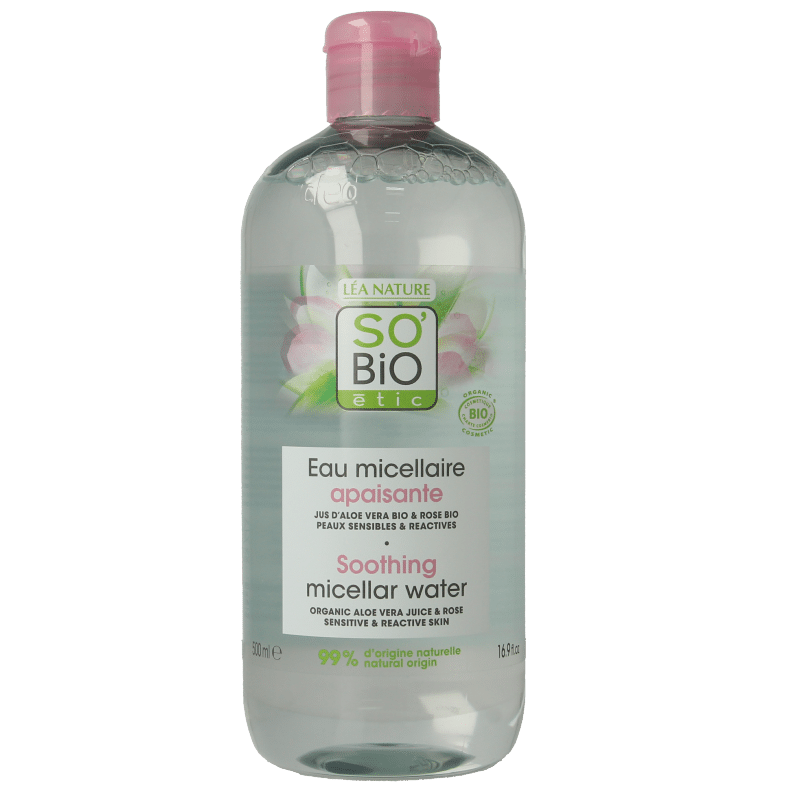 3517360019230_A1N1.png So Bio Etic Hydra aloe vera micellar water - Afbeelding 1