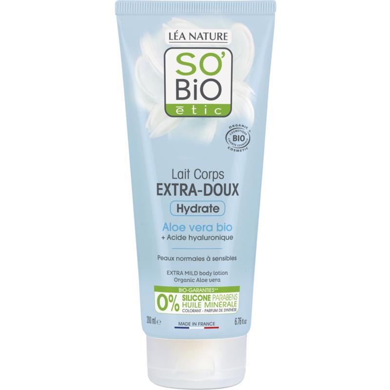 3517360019681_A1N1.jpg So Bio Etic Bodylotion extra mild aloe vera - Afbeelding 1