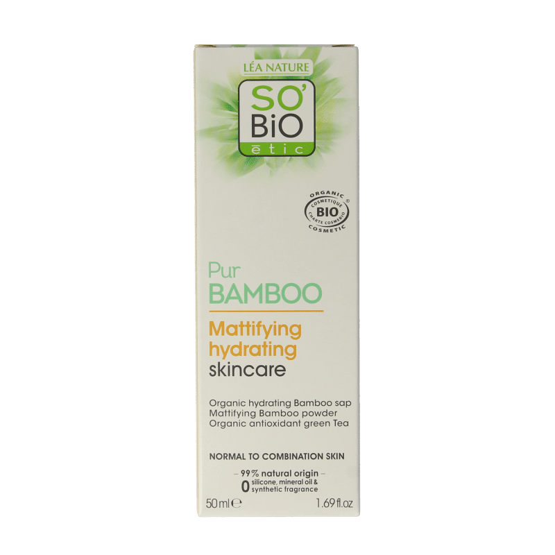 3517360023893_A1N1.png So Bio Etic Bamboo mattifying hydrating cream - Afbeelding 1
