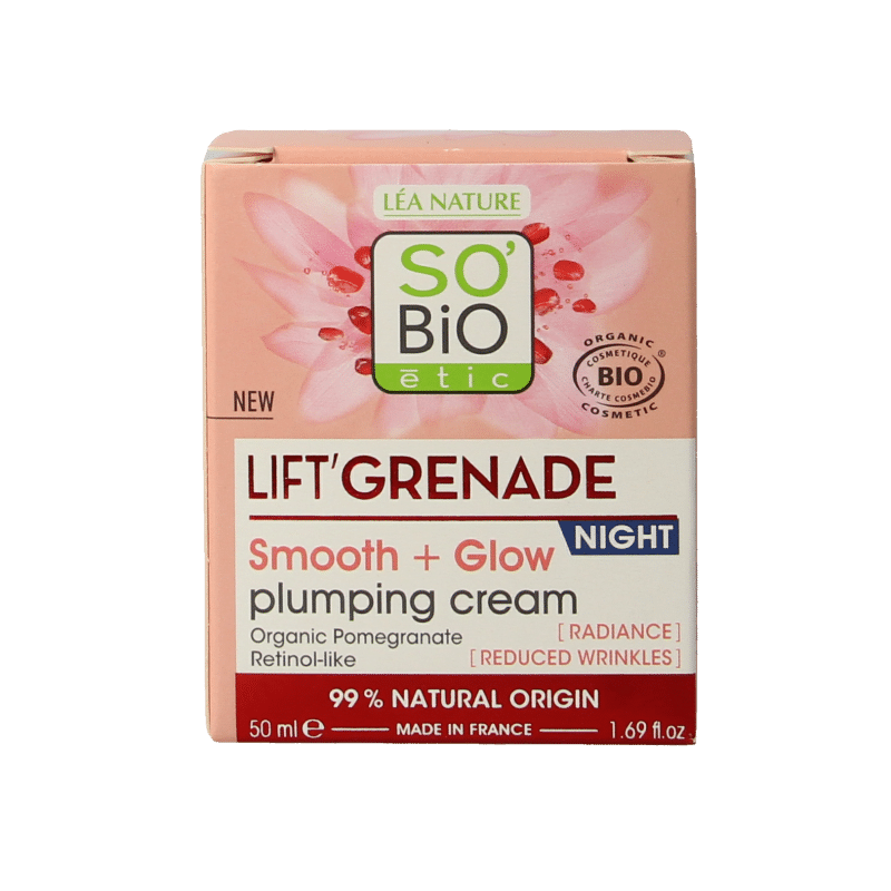 3517360024753_A1N1.png So Bio Etic Lift grenade night cream - Afbeelding 1