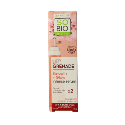 So Bio Etic Lift grenade serum