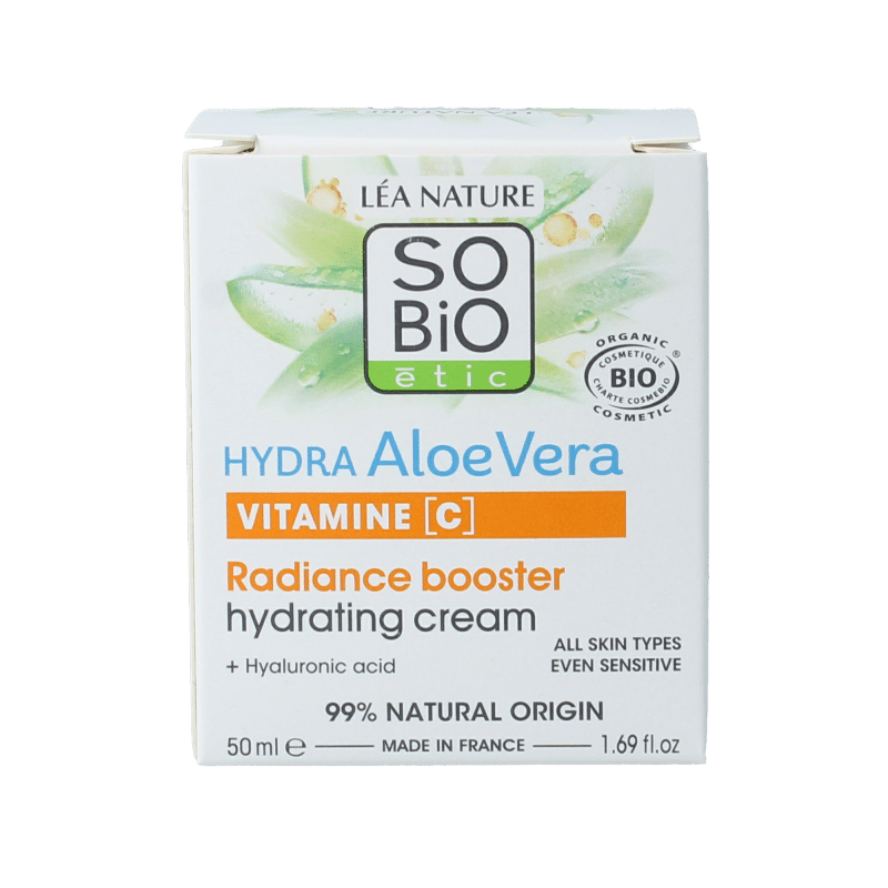 3517360027778_A1N1.png So Bio Etic Radiance boost hydrating cream vitamine C bio - Afbeelding 1