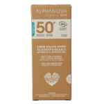 Alphanova Sun Sun bio tinted sunscreen cream golden SPF50+