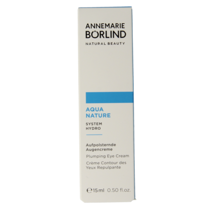 Borlind Aquanature oogverzorging hyaluronzuur