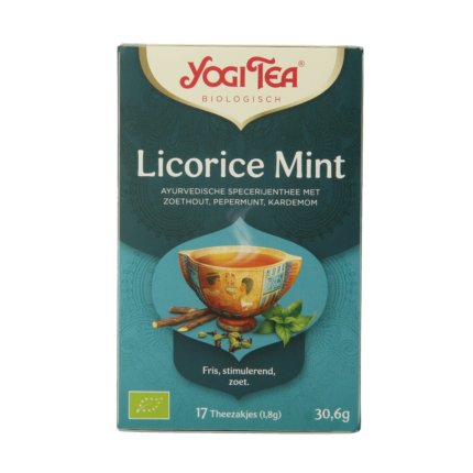 Yogi Tea Licorice mint bio