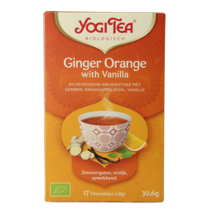 Yogi Tea Ginger orange vanilla bio