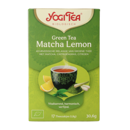 Yogi Tea Green tea matcha lemon bio