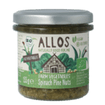 Allos Farm vegetables spinazie & pijnboompitten bio