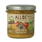 Allos Linzenspread gele curry bio