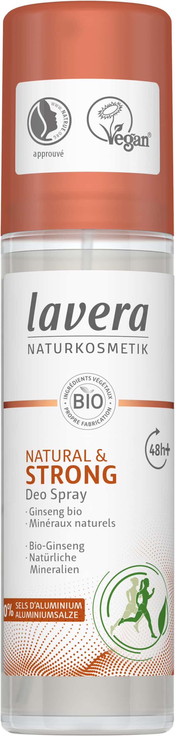 4021457639014_A1N1.jpg Lavera Deodorant spray natural & strong bio - Afbeelding 1