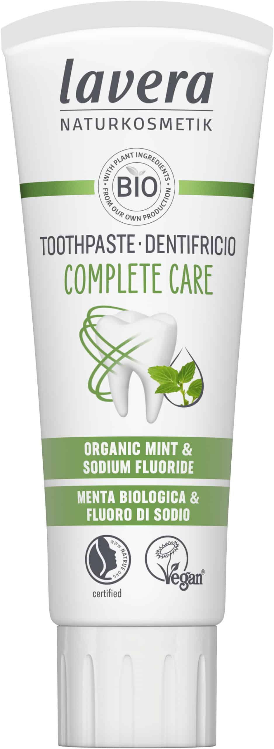 4021457652365_A1N1.jpg Lavera Tandpasta complete care bio - Afbeelding 1