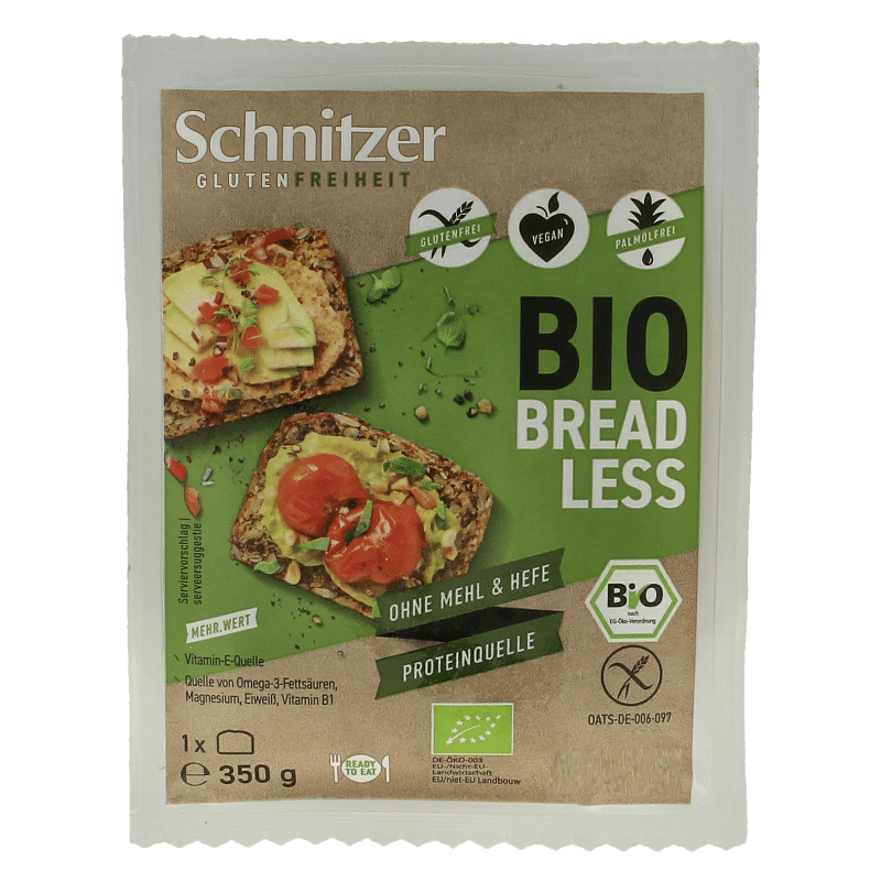 4022993046090_A1N1.png Schnitzer Breadless brood glutenvrij bio - Afbeelding 1