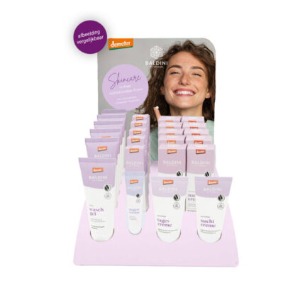 Baldini Gezichtsverzorging lavendel display
