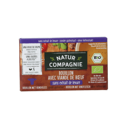 Natur Compagnie Runderbouillon gist- en suikervrij bio