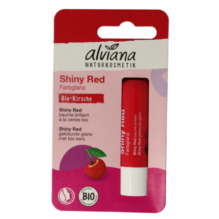 Alviana Lipverzorging shiny red