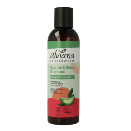 Alviana Shampoo hydrate en shine voor beschadigd haar