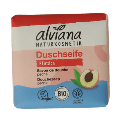 Alviana Douchezeep bodywash bar perzik
