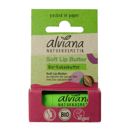 Alviana Lip butter soft met cacaoboter