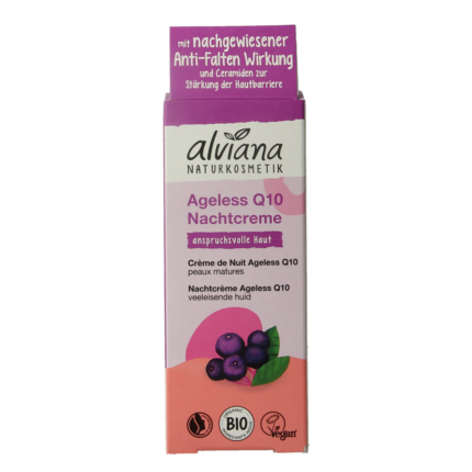 Alviana Nachtcreme anti-aging Q10